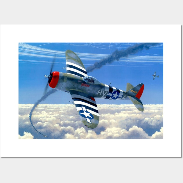 P47 Thunderbolt Wall Art by Aircraft.Lover